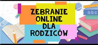 Zebranie online z rodzicami 